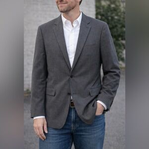 Michael Kors Gray Blazer Jacket 48 Long